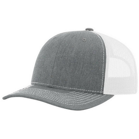Richardson 112 Heather Gray/White Snapback