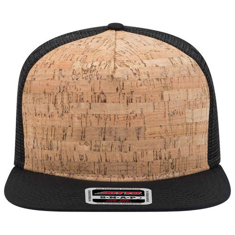 Cork/Black Snapback