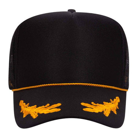 Black/Gold Snapback