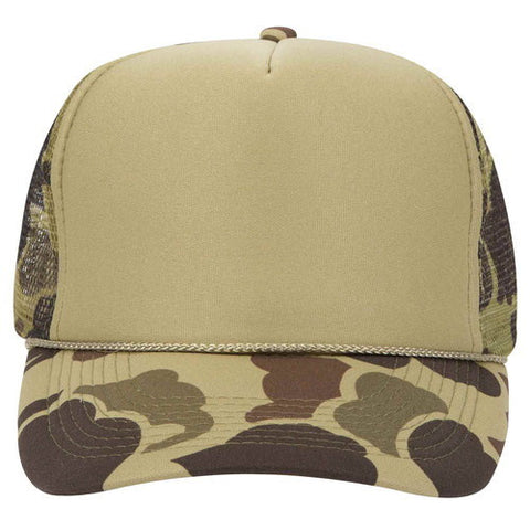 Khaki/Camo Snapback