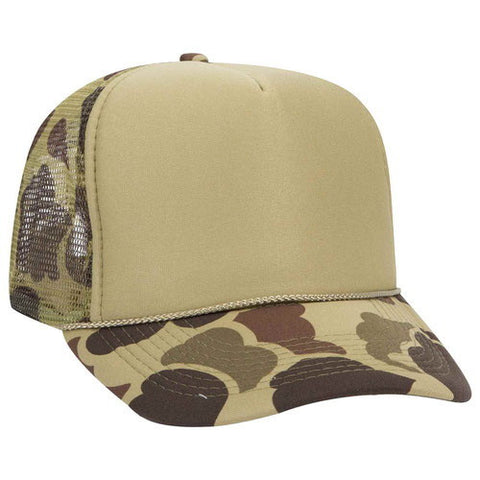 Khaki/Camo Snapback