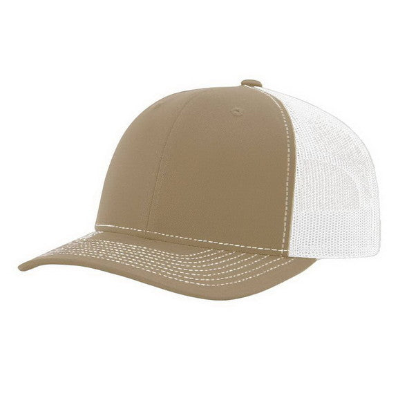 Richardson 112 Khaki White Snapback Salty Bird   CMD R112 KHW 576 576 