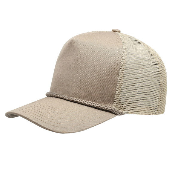 Khaki Rope Snapback – Salty Bird