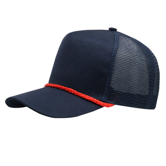 Navy/Red Rope Snapback – Salty Bird