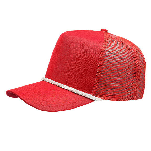Red/White Rope Snapback – Salty Bird