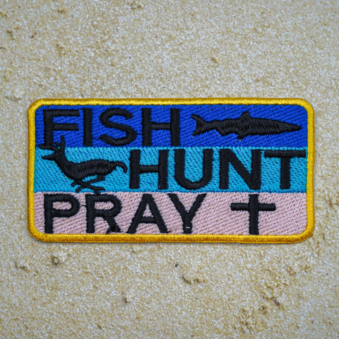 Fish Hunt Pray (Colored)
